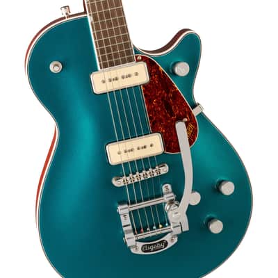 Gretsch G5210T-P90 Electromatic Jet Two 90 Single-Cut w/ Bigsby B50 - Petrol image 1