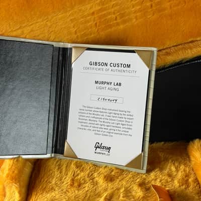 Gibson Custom Dealer Select 1960 Hummingbird Historic Light Aged Ebony w/case 21504044 image 12