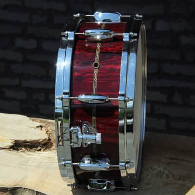 Tama Star Bubinga Dark Red Cordia Snare 14x5.5 image 8