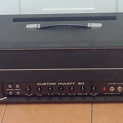 Hiwatt DR504 custom 1971/2 vintage valve amplifier. image 1