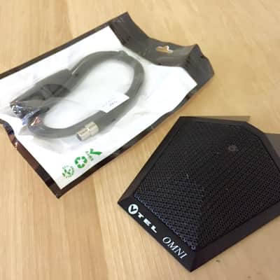 Vtel Audio Technica AT871R Omni Condenser Boundary Microphone *Cable *Tested image 8