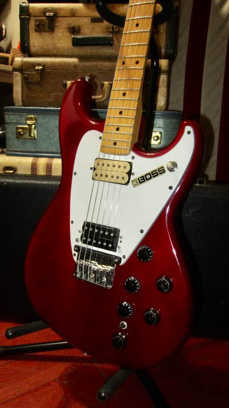 ~1985 Roland G-202 GR Synth Guitar Red image 1