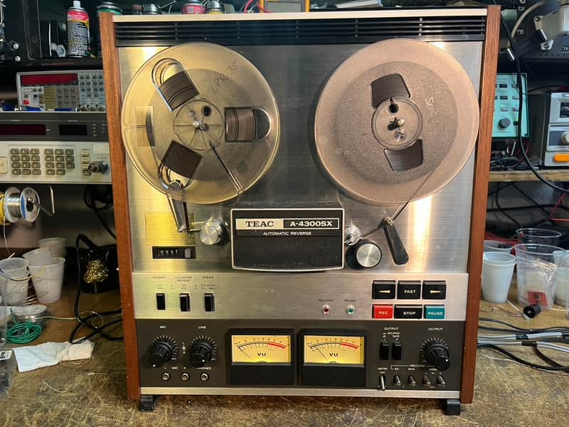 TEAC 4300SX Stereo Reel Tape Recorder 3 Head Auto Reverse• SERVICED image 1
