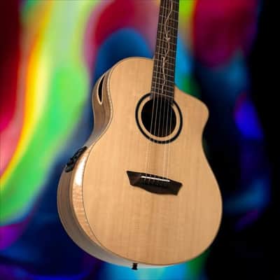 Washburn BTSC40SCE Bella Tono Studio Acoustic Electric Guitar Cutaway image 4