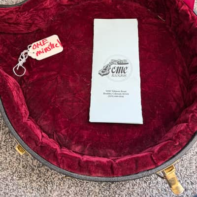 1999 Ome Minstrel Jubilee 12” Open-Back Banjo -Mint- Original Case image 14