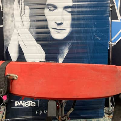 Terry Bozzio's Protector 22" Professional Touring Cymbal Case 1980's  - Orange image 7