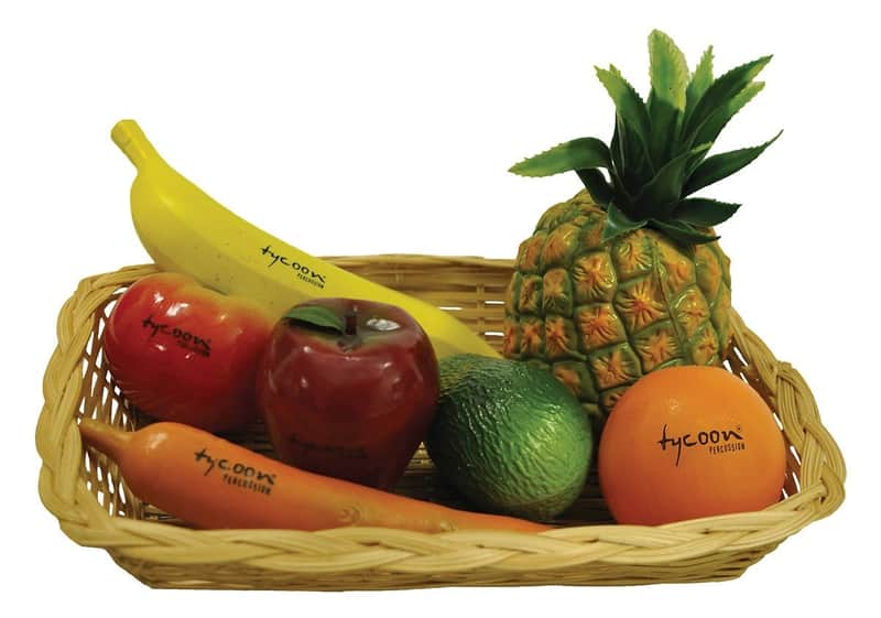 Tycoon TFSS 7pc Fruit and Veggie Shakers w/ Basket image 1