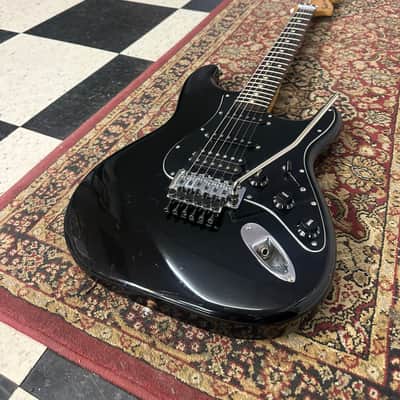Fender Deluxe Fat Stratocaster HSS with Floyd Rose 1999 - 2004 - Black