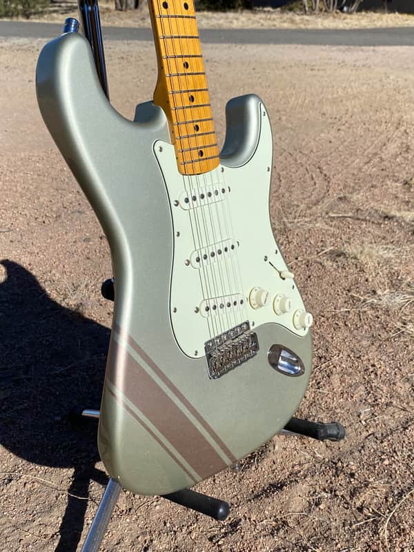 Fender 50's Traditional Stratocaster- Competition Stripe-MIJ image 1