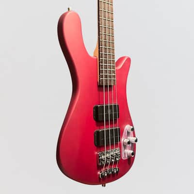 Warwick RockBass Streamer Standard 4-String Electric Bass Guitar - Burgundy Red image 2