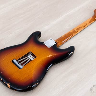 1999 Fender American Vintage ‘62 Stratocaster Sunburst, 100% Original w/ Hangtags, Case image 14