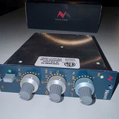 AMS Neve 1073LBEQ 500 Series Equalizer Module 2010s - Blue image 3