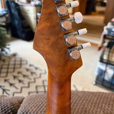Custom ST Strat\Tele Hybrid Marupa ( Brazilian Maple ) body and roasted maple neck image 6