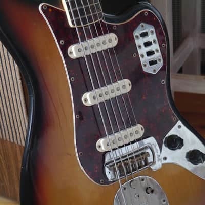 1976 Fender Bass VI Sunburst Real Vintage! image 4