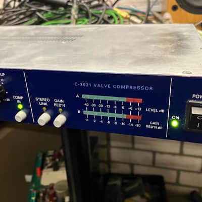 TL Audio C-2021 Indigo Series Dual Valve Compressor 2000s - Blue image 4