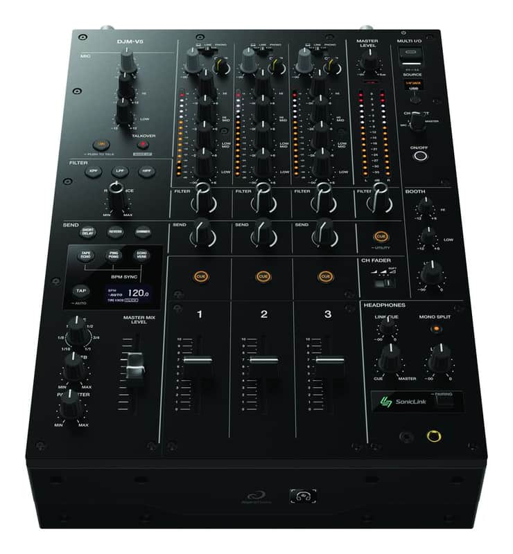 AlphaTheta DJM-V5 3-Channel DJ Mixer image 1