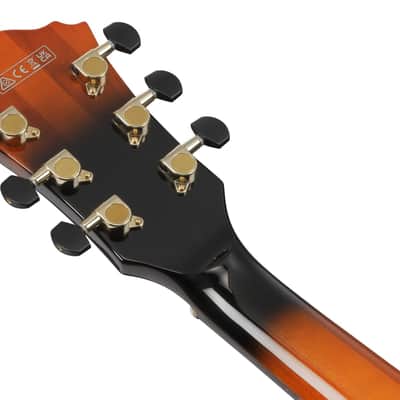 Ibanez ASH300-TBC Artstar AS Hollow Body Guitar 6-String - Tobacco Brown + Case image 13