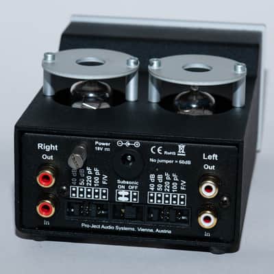 Pro-Ject Tube Box DS Phono Preamp 2012-2017 - Silver image 3
