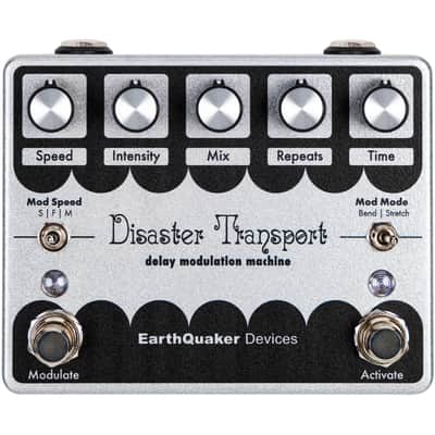 EarthQuaker Devices Limited Edition Disaster Transport Modulated Delay Machine Legacy Reissue Pedal image 1