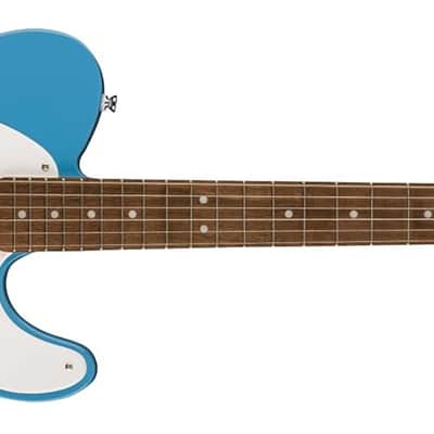 Squire Sonic Telecaster Electric Guitar, California Blue, Laurel Fingerboard image 1