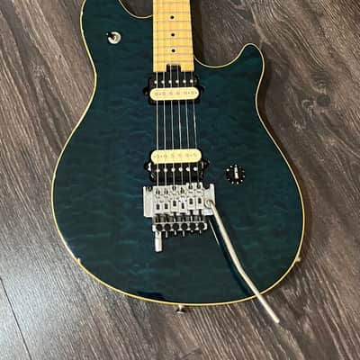 Peavey Wolfgang Special EXP 2002 Quilted Maple Top in Trans Blue image 1