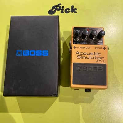 Boss AC-3 Acoustic Simulator (Dark Gray Label) 2006 - Present - Yellow image 1