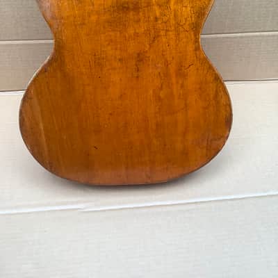 Unknown Vintage antique acoustic guitar solid wood image 21