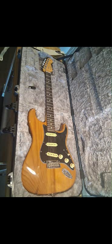 Fender American professional 2 Stratocaster - Roasted pie - Natural image 1