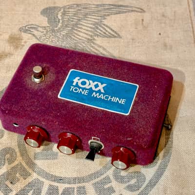 Foxx Tone Machine ~1973 - Purple Velvet Vintage 1970's image 1