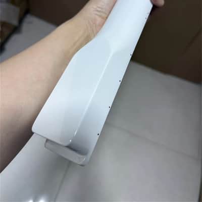 Reverse Head Stainless steel 22fret White Gloss Maple Electric Guitar Neck image 5