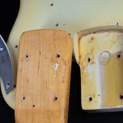1965 Fender Precision Bass with Rosewood Fretboard - Olympic White image 15