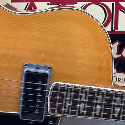 Yamaha AE-11 ae11 Archtop Electric Hollowbody Guitar with Case - Natural image 4
