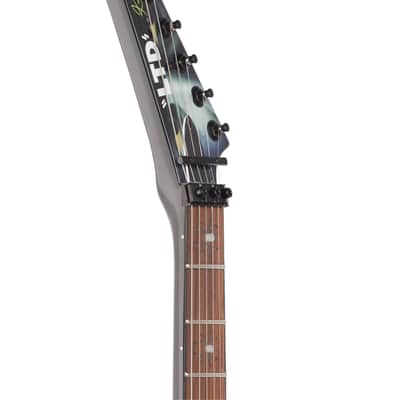 ESP LTD Kirk Hammett KH-WZ White Zombie Graphic Guitar image 4