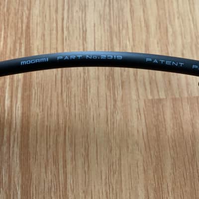 Custom low profile pedalboard patch cable - Mogami 2319 - Square Plug SP500 image 3