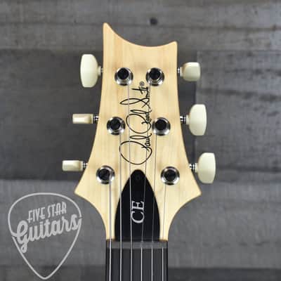 PRS Wood Library CE-24 Satin Quilt Top - Faded Gray Black Cherry Burst image 4