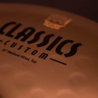 Meinl 14" Classics Custom Medium Hi Hats image 3