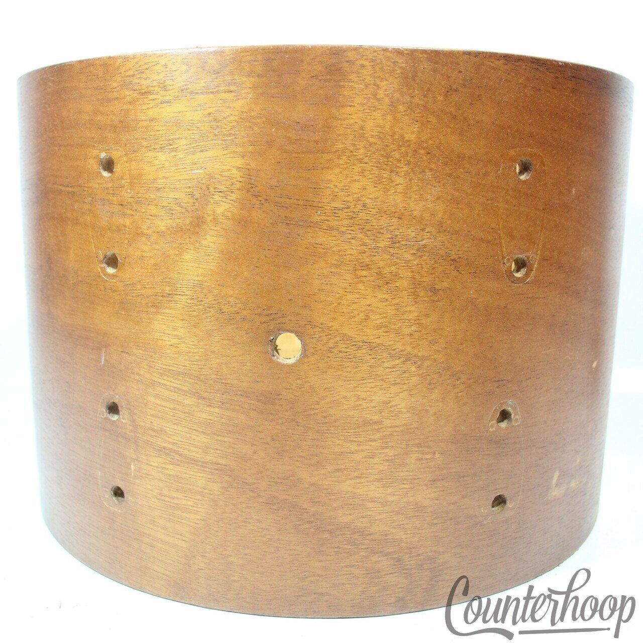 Slingerland 9x13" Tom Drum Shell 5Ply Natural African Mahogany/Maple Vintage 70s — main photograph