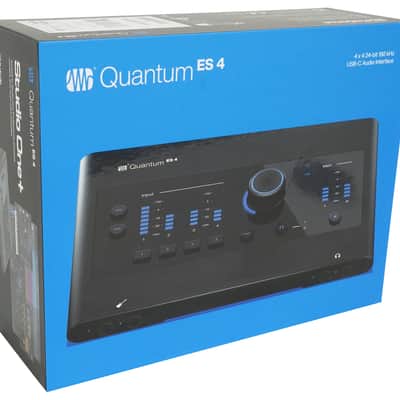 Presonus Quantum ES4 4 x 4, 24-bit / 192 kHz USB-C Audio Recording Interface image 7