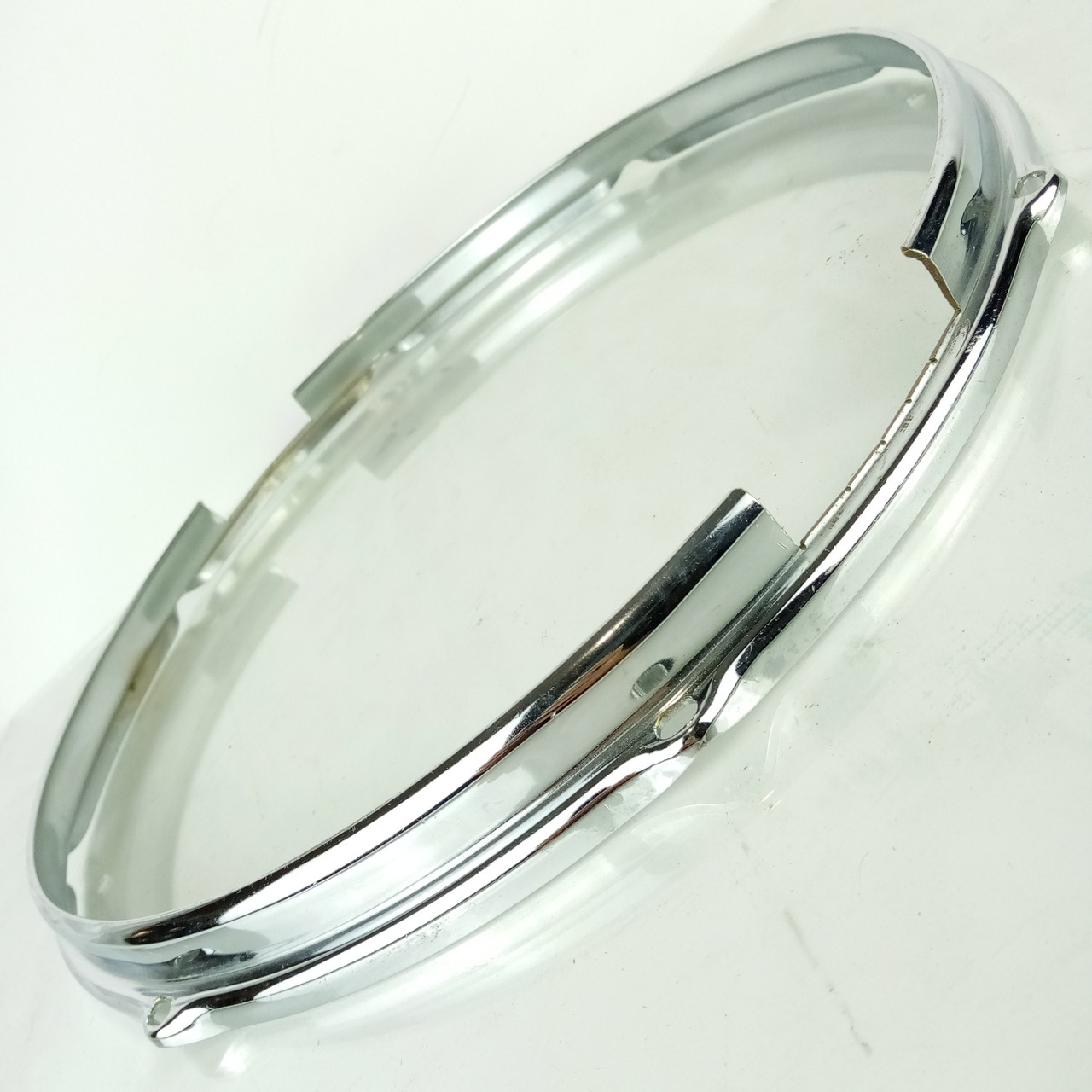 Slingerland 14"Chrome-BRASS 8Lug Stick-Saver Snare Drum Resonant COB Rim/Hoop60s — main photograph