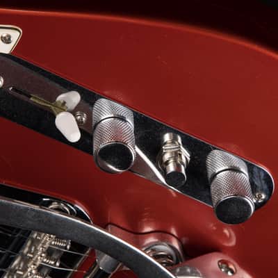 Fender Stories Collection Mike Campbell Red Dog Telecaster, Maple Fingerboard - Red Dog Red image 15