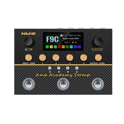 NEW!! NuX Amp Academy Stomp TSAC-4K Modeling separated Preamp Compact Modeler image 1