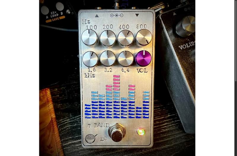 Pasta Pedals 7 Band Equalizer Graphic EQ Pedal (Prismatic EQ) image 1