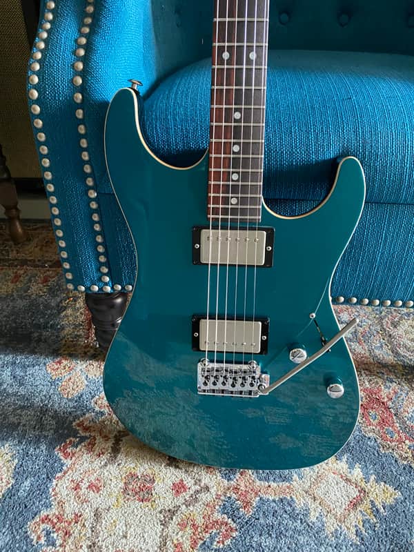 Suhr Pete Thorn Signature Ocean Turquoise Metallic image 1