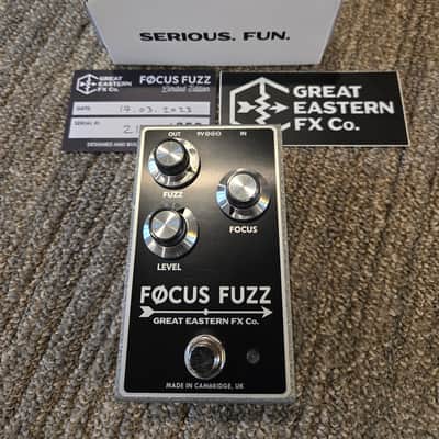 Great Eastern FX Co. FOCUS FUZZ 2023 - Metal black silver image 1