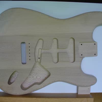 Exotic '62 S-Style Quarter Sawn American Sycamore Guitar Body for Strat® Neck Natural made in USA image 1