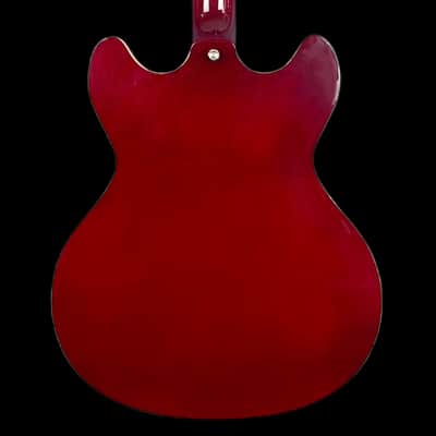 Washburn HB30 Electric Guitar in Vintage Cherry Red image 2