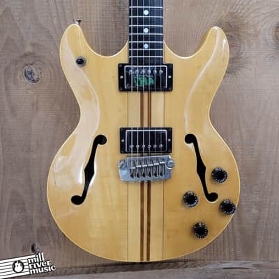 Aria Pro II SH-800 Semi Hollow Neck Through Electric Guitar Vintage MIJ 1980s image 5