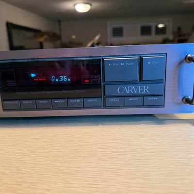 Vintage Carver TL-3100 Compact Disk Player New Belts Serviced High Fidelity Gray image 7
