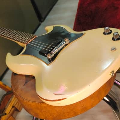 Gibson SG Junior 1967 White Refin image 20