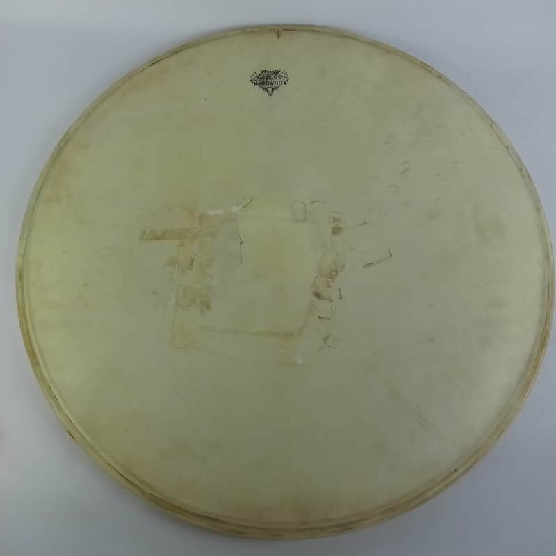Leedy "Superior Hardwhite" Calfskin 22"Bass Drum Head Vintage 30s-40s Batter USA image 1